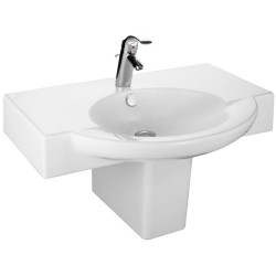 Раковина Jacob Delafon Presquile 80 см белая E1343-00