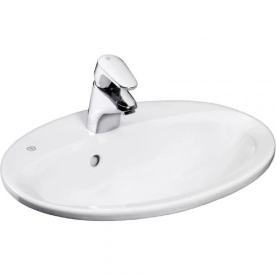 Раковина встраиваемая Gustavsberg Artic 7G285301 60.5х48.5х20 см Staron