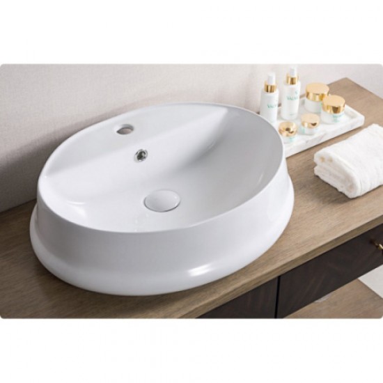 Раковина BelBagno 57 см белая BB1399