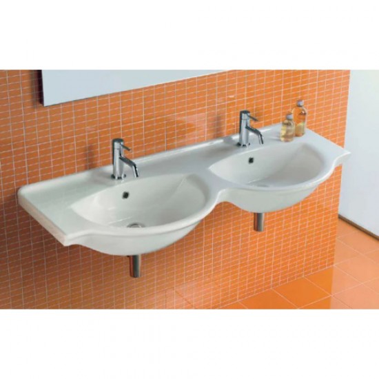 Раковина Hatria Sophie Y0Q501 125х50 см Staron