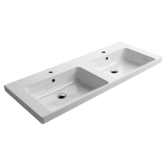 Раковина двойная GSI Norm 8625 Staron