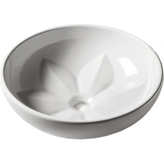 Раковина накладная Azzurra Fleur FLE200 Staron