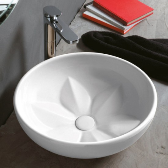 Раковина накладная Azzurra Fleur FLE200 Staron