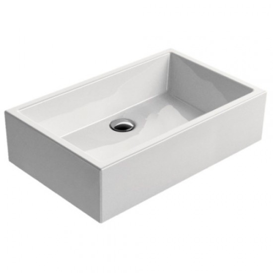 Раковина накладная GSI Kube 8983 Staron