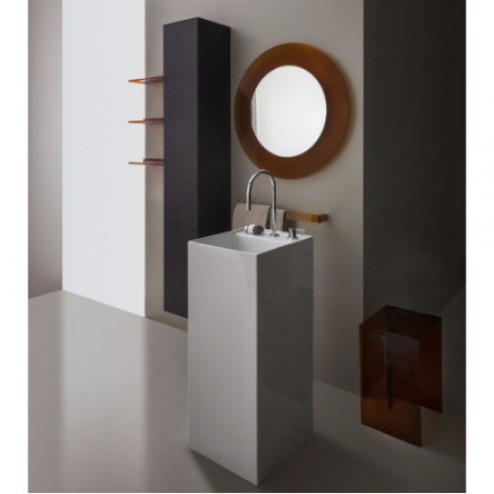 Раковина напольная Laufen Kartell 8.1133.1.000.111.1 37.5х43.5х90 см