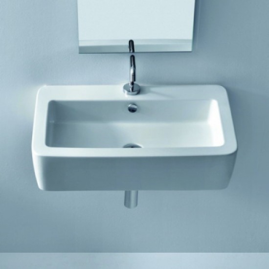 Раковина с одним отверстием под смеситель Kerasan Ego 325001*1