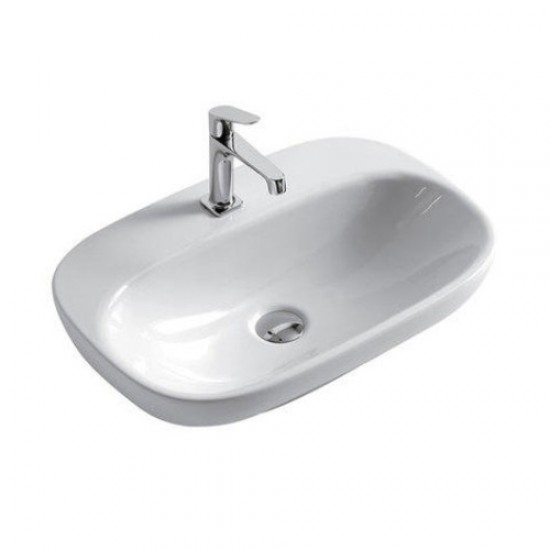 Раковина накладная Globo Genesis GE041 GE041.BI Staron