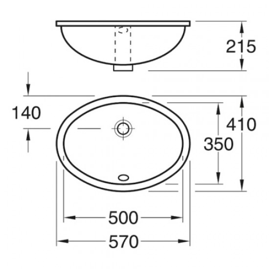 Раковина Gustavsberg 614798 GB1561479801 Staron