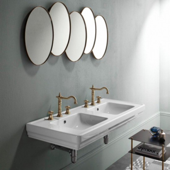 Раковина двойная GSI Classic 8725 Staron