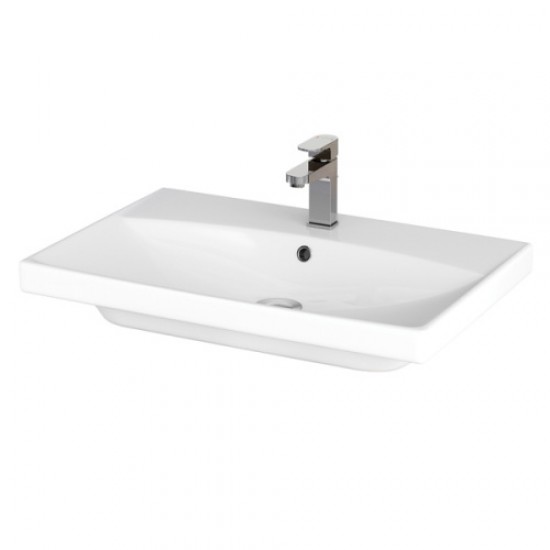 Раковина встраиваемая Cersanit City S-UM-CIT70/1-w 70х45.5 см Staron