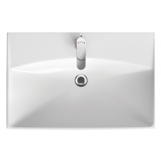 Раковина встраиваемая Cersanit City S-UM-CIT70/1-w 70х45.5 см Staron