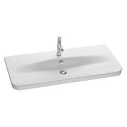 Раковина подвесная Jacob Delafon REPLAY E4487-00 100 см керамическая