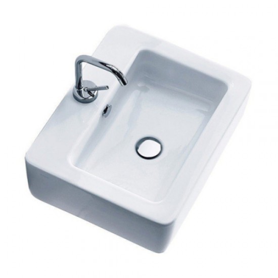 Раковина Kerasan Ego 60 см белая 324201*1 Staron