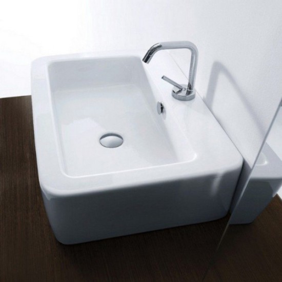 Раковина Kerasan Ego 60 см белая 324201*1 Staron