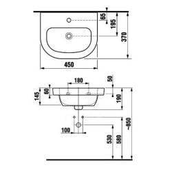 Раковина Jika Olymp Deep 8156140001041