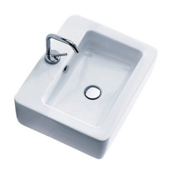 Раковина с одним отверстием под смеситель Kerasan Ego 324101*1