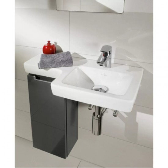 Раковина Villeroy & Boch Subway 2.0 63 см правая, цвет альпийский белый 41156R01 Staron