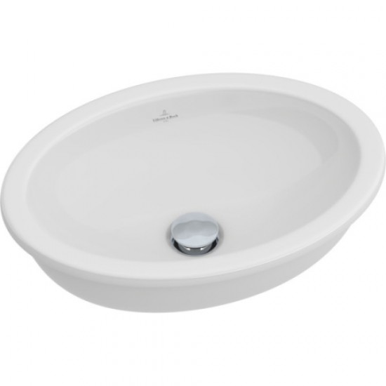 Раковина Villeroy & Boch Loop & Friends 57 см альпийский белый, с покрытием CeramicPlus 615520R1 Staron
