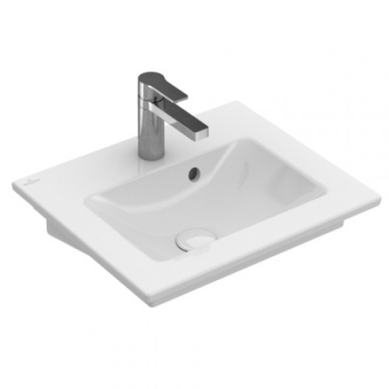 Раковина компактная прямоугольная модель Villeroy & Boch Venticello 412450 Staron