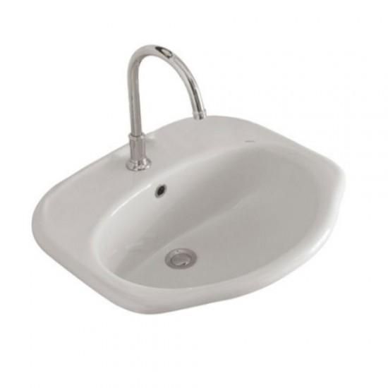 Раковина встраиваемая Globo Paestum PA014, PA016 Staron