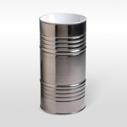 Раковина напольная Kerasan Artwork Barrel белый/платина 4742K44