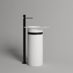 Раковина напольная Salini Ninfea 01 54,5 см белая 130221M