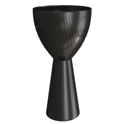 Раковина напольная Abber Karbon карбоновая AK2003