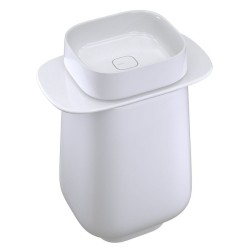 Раковина напольная Salini Oriente Totem белая матовая 1303101M