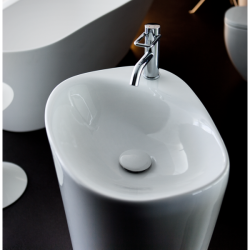 Раковина напольная Laufen Palomba 55 см с покрытием LCC 8.1180.3.400.104.1