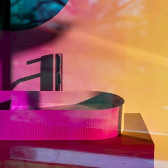 Раковина Laufen Sonar 100 см с наружным декором 8.1234.9.000.112.1 Staron