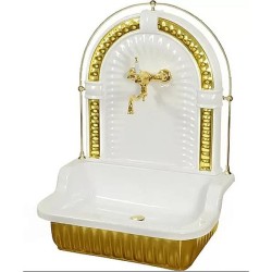 Раковина напольная Migliore Olivia золото/золото 25348