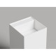 Раковина напольная Salini Armonia Square Top 01 белая глянцевая 130511TG