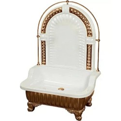 Раковина напольная Migliore Olivia Zampa галерея бронза 26299