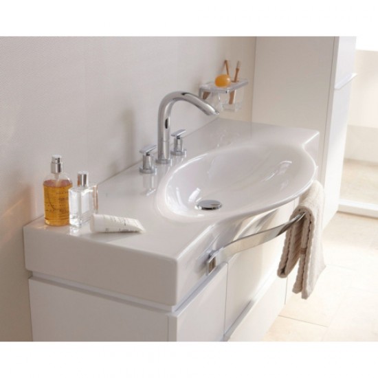 Раковина Laufen Palace 120 см с 3 отверстиями для смесителя 8.1270.4.000.108.1 Staron