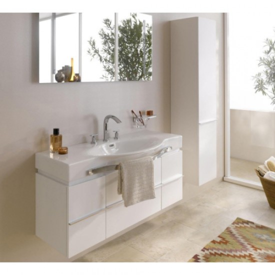 Раковина Laufen Palace 120 см с 3 отверстиями для смесителя 8.1270.4.000.108.1 Staron