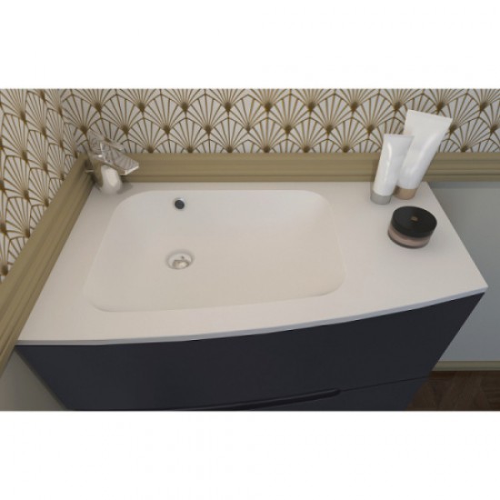 Раковина мебельная Jacob Delafon Nona EB1884 80 см стеклянная Staron