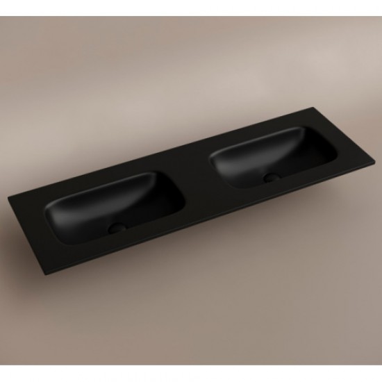 Раковина Ceramica Nova Grace 141 см черная матовая CN7022MBwx Staron