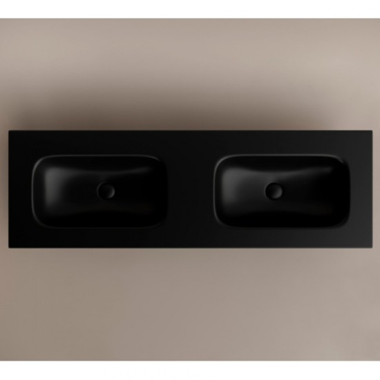 Раковина Ceramica Nova Grace 141 см черная матовая CN7022MBwx Staron