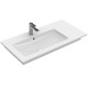 Раковина мебельная Villeroy & Boch Venticello 100 см левосторонняя 4134L101 Staron