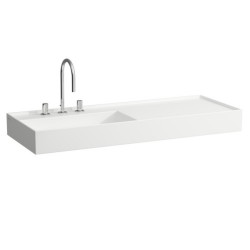 Раковина Laufen Kartell 120 см полка справа 8.1333.2.000.108.1
