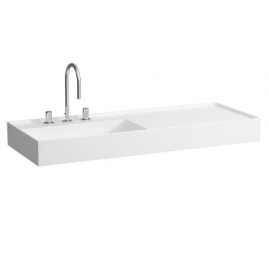 Раковина Laufen Kartell 120 см полка справа 8.1333.2.000.108.1 Staron