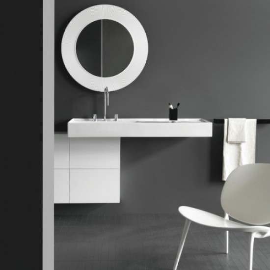 Раковина Laufen Kartell 120 см полка справа 8.1333.2.000.108.1 Staron