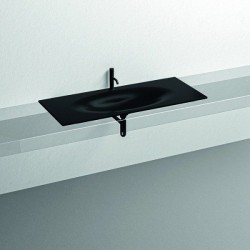 Раковина Kerasan Shape 122 см черная матовая 548031*1