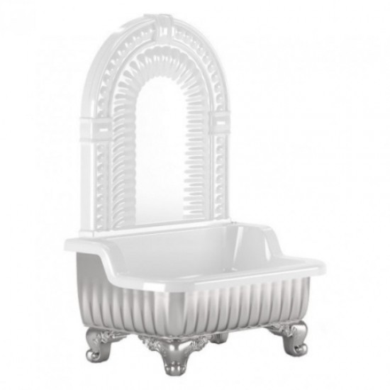 Раковина напольная Migliore Olivia Zampa хром/белый 26268