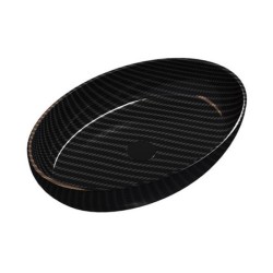 Раковина Abber Karbon 60 см накладная AK2041