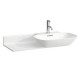 Раковина Laufen Ino 90 см полка слева белая матовая 8.1330.1.757.104.1 Staron
