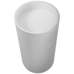 Раковина Abber Stein 50 см белая матовая AS2501-H