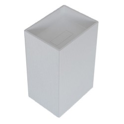 Раковина Abber Stein 50 см белая матовая AS2503-H