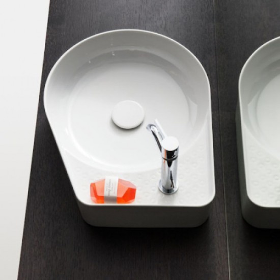 Раковина Laufen Val 50 см с отверстием под смеситель 8.1228.1.000.104.1 Staron