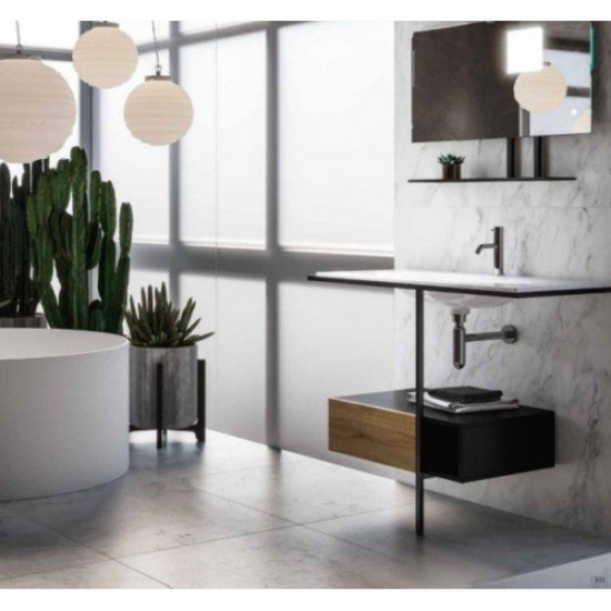 Раковина Kerasan Shape 122 см белый 548001*1 Staron